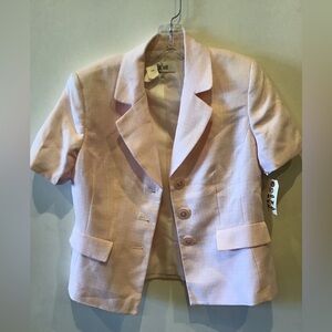 Short sleeve 2pc 3 button Suit by Le Suit NWT Sz 10
